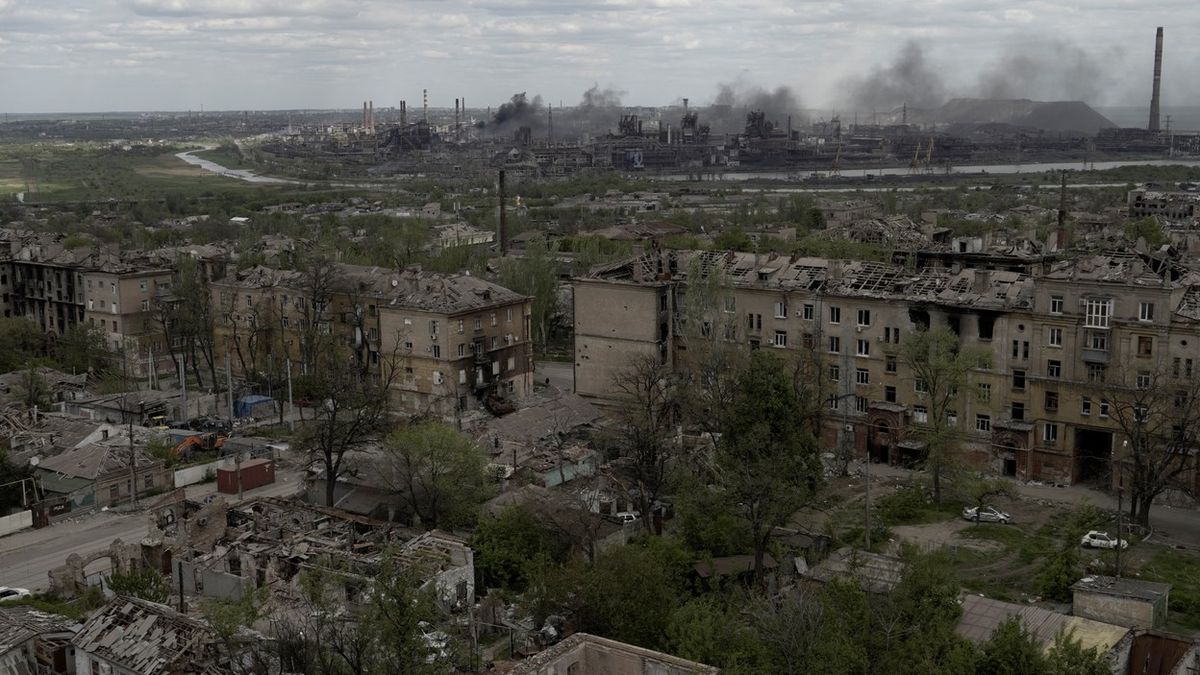 Fotky pořízené z dronu: Takhle teď vypadá Mariupol
